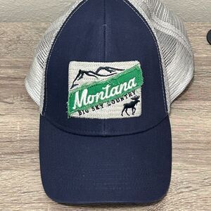 Continental Divide Headwear Montana Big Sky Country Trucker Hat Mens Adjustable